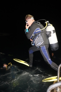 Un plongeur de plus à l'eau !