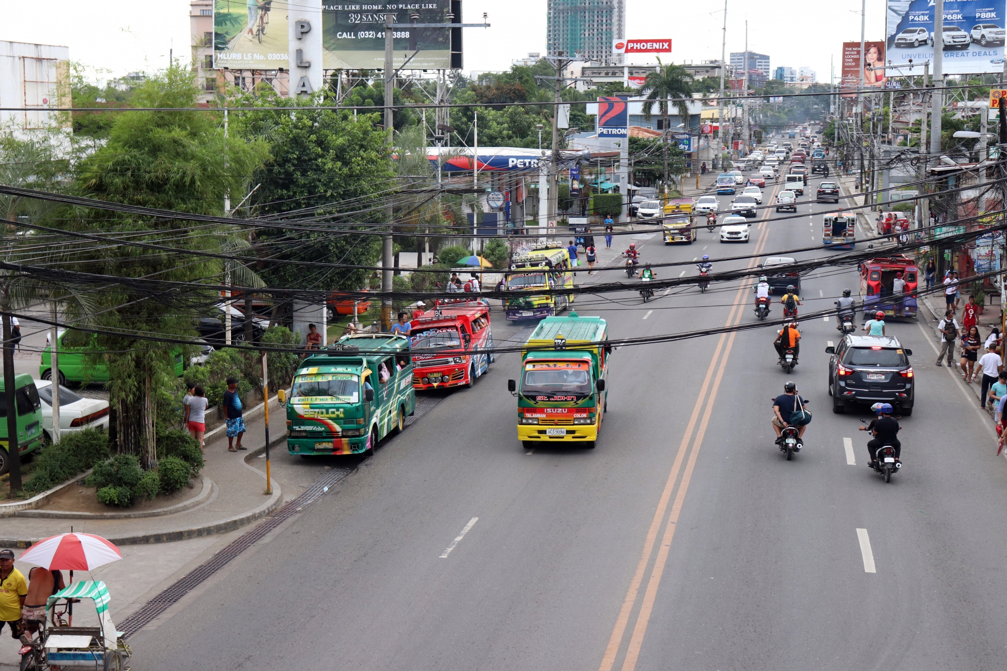 Vue du centre commerciale (Gaisano Country Mall)