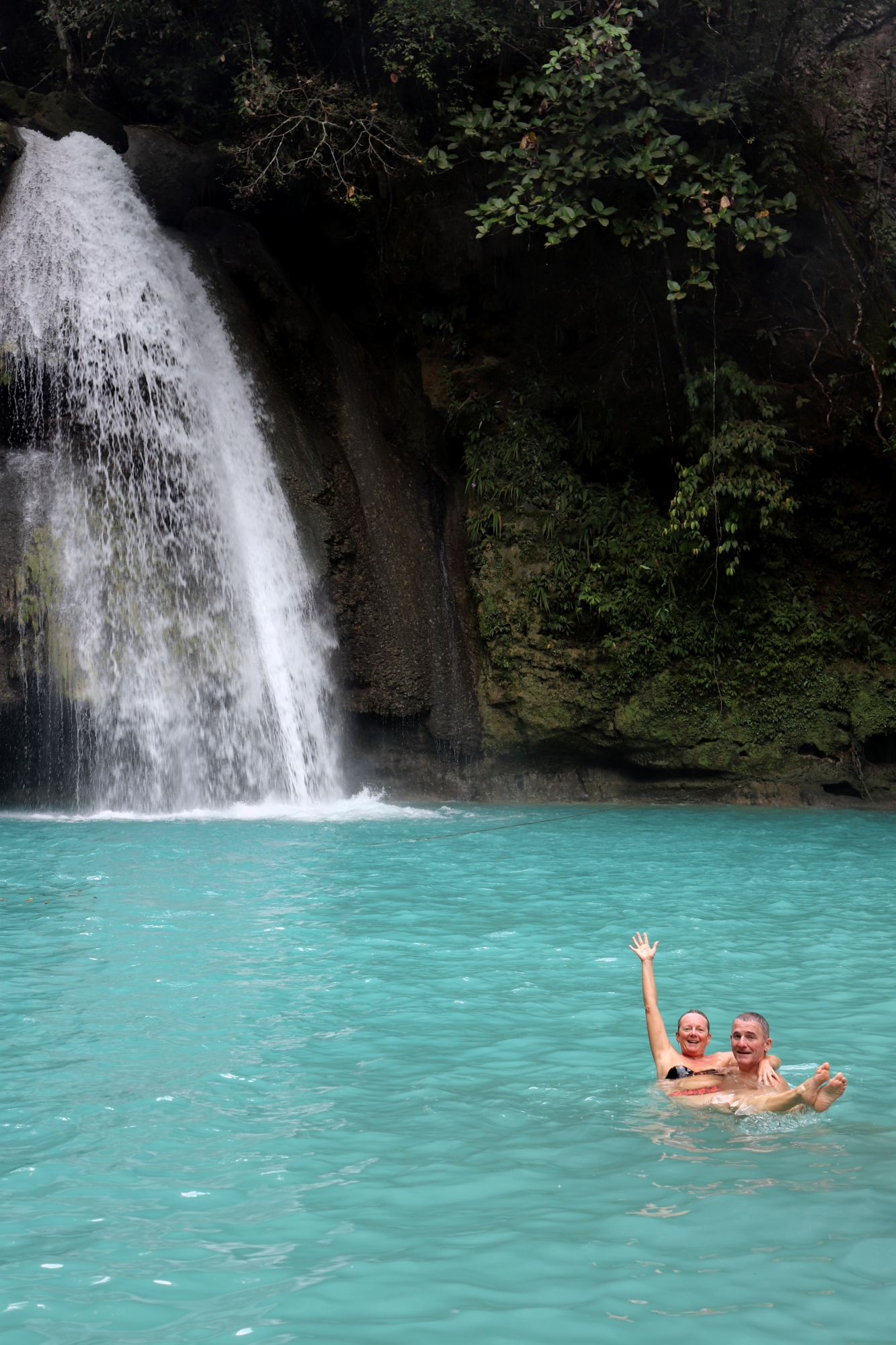 Rafraîchissante baignade !