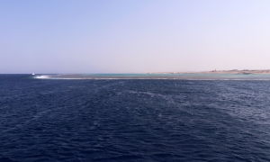 Arrivée sur Marsa Shoona proche de Marsa Alam