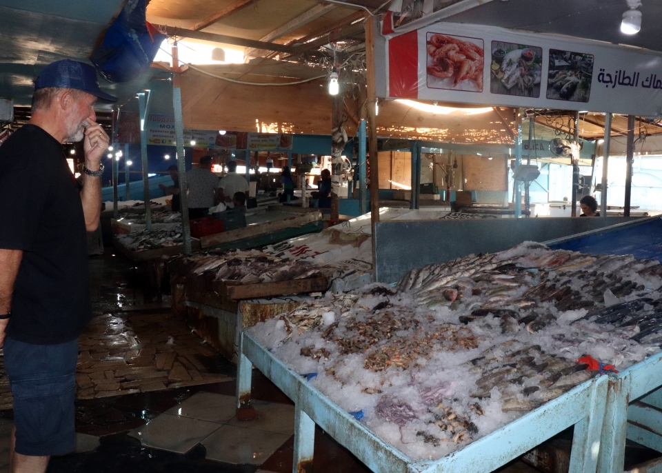 Etalages du Marché aux poissons