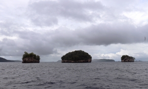 Site Eagle Rock au sud de l’Île Kawe