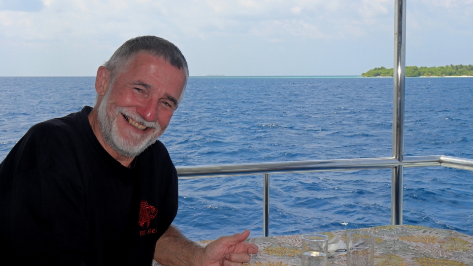 Pose sur le pont arrière de L'Equator