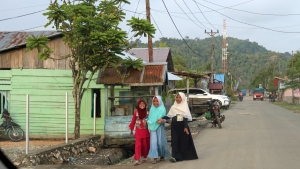 Traversée d'un village