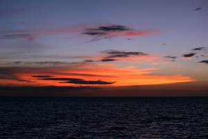 Samedi, Coucher de soleil à Misool