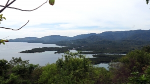 Vue sur la côte