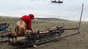 Pirogue de pêcheur