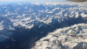 Vol au-dessus des Alpes