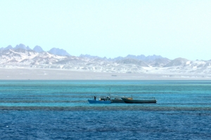 Pècheurs à la pointe de Ras Mohammed