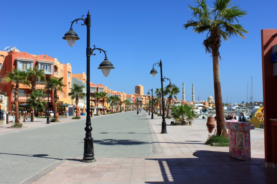 Nouvelle marina d'Hurghada