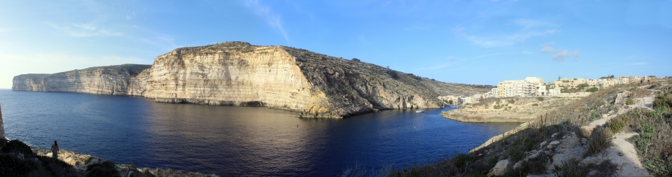 Vue panoramique de Xlendi Tower