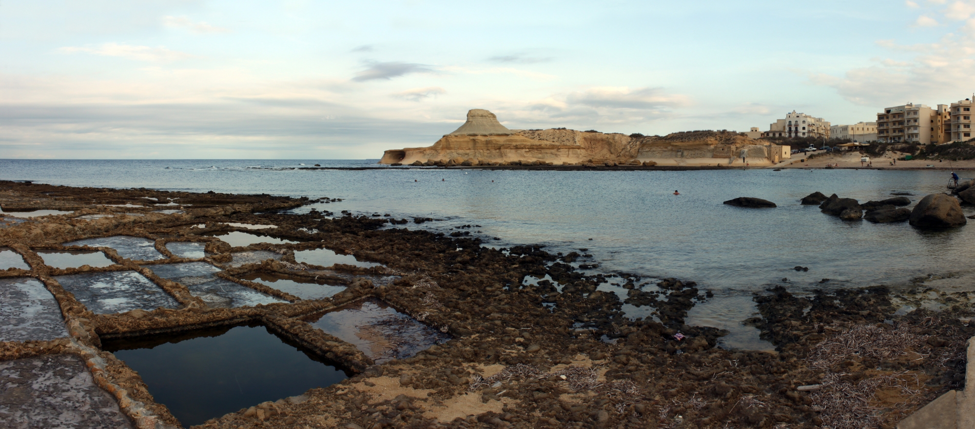 Salines et baie de Xwejni