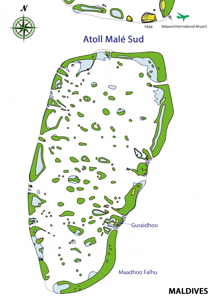 16 Atoll Malé sud (Kaafu)